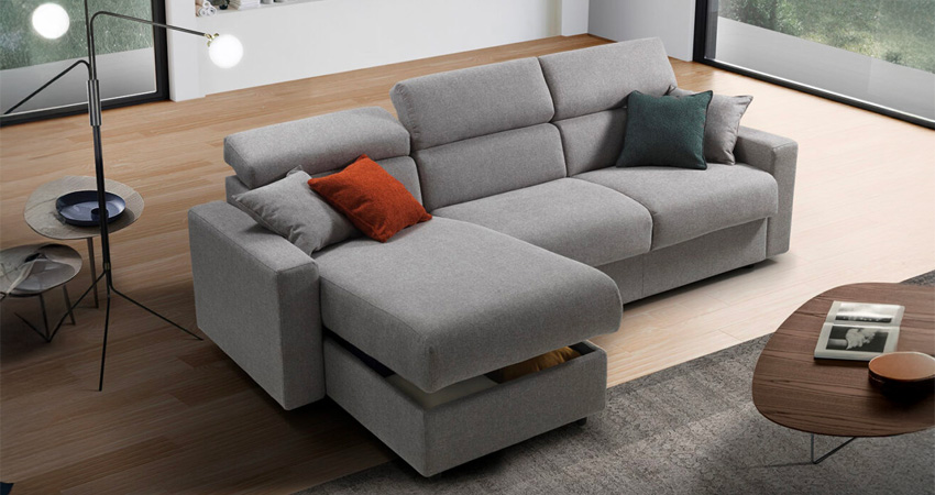 Divani letto con contenitore Made in Italy da Biel