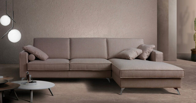 Divano modulare con Chaise Longue o penisola