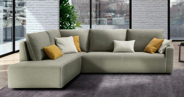 Divani moderni a Roma: stile Biel per un living contemporaneo